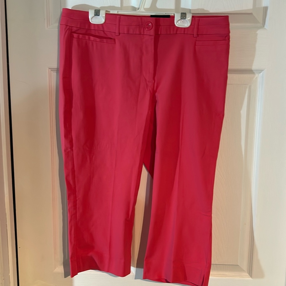 NWT Ladies size 12 Coral coloured Capri’s from Ricki’s